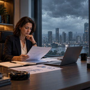 Resiliência financeira empresarial