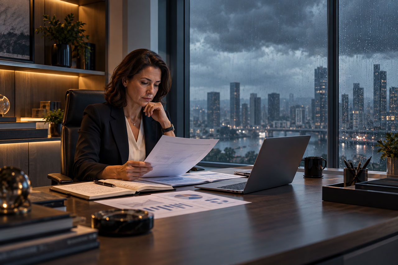 Resiliência financeira empresarial